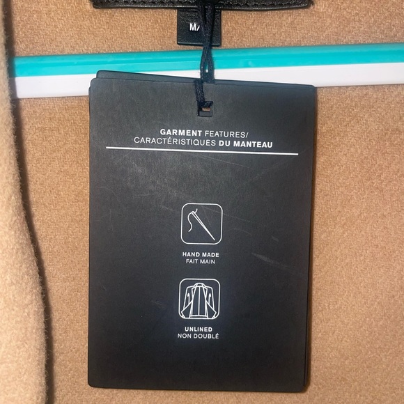 Medium size Tan Mackage trench winter coat - Picture 10 of 12